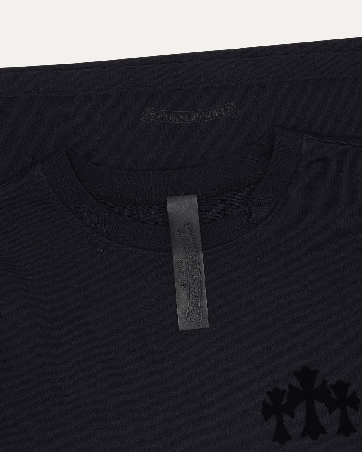 Cemetery Cross Blind Spot 3/4 Sleeve Crewneck Sweatshirt