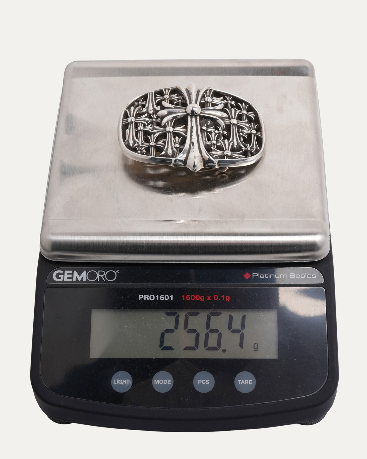Cemetery Cross Belt Buckle