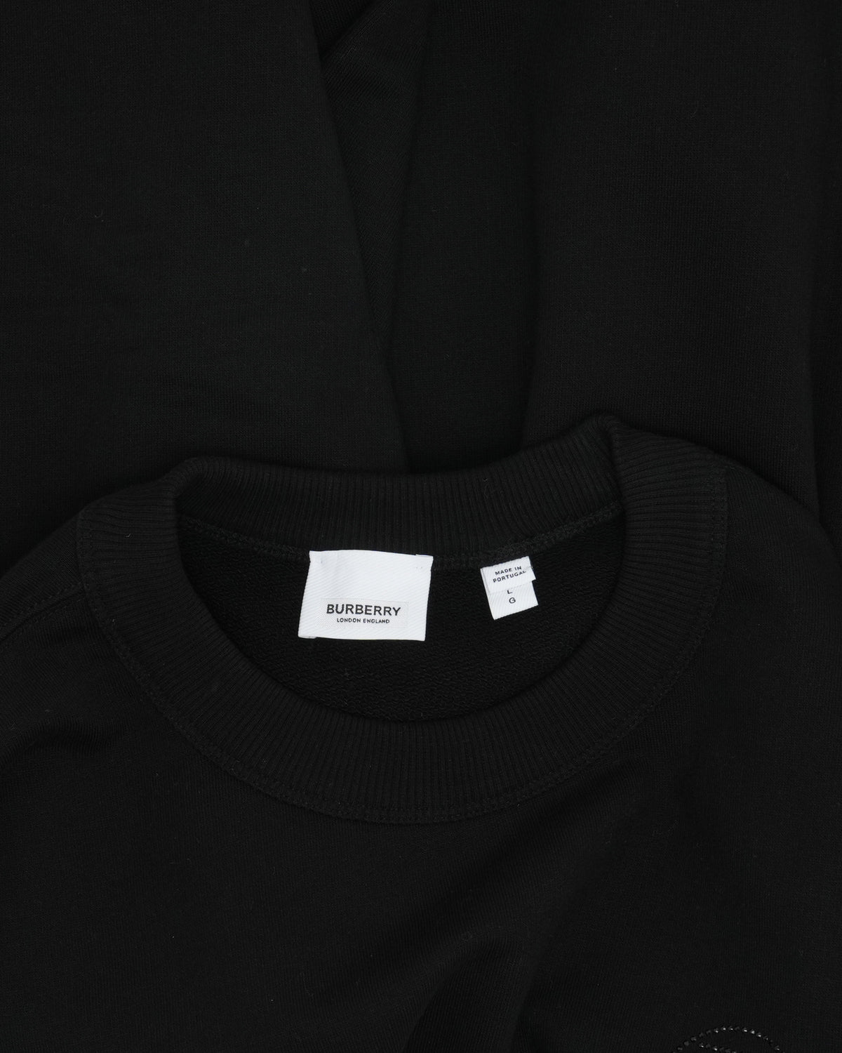 Rhinestone Logo Crewneck Sweatshirt