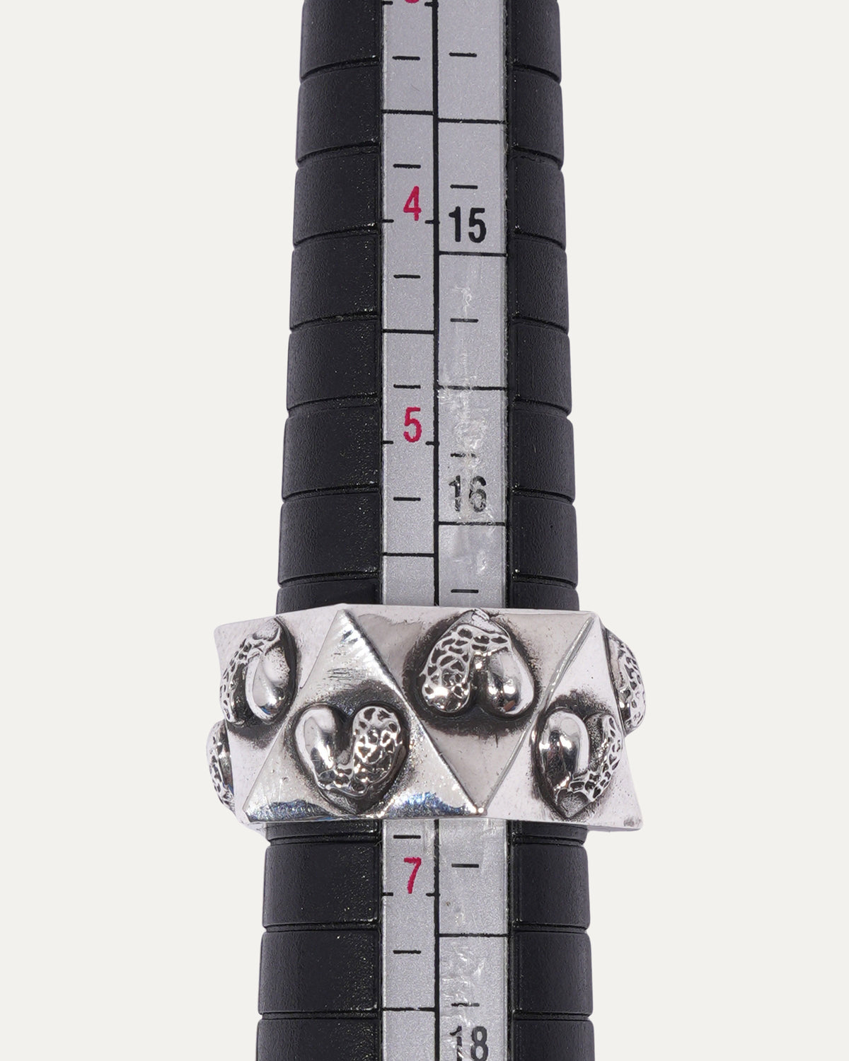 Pentagon Heart Ring