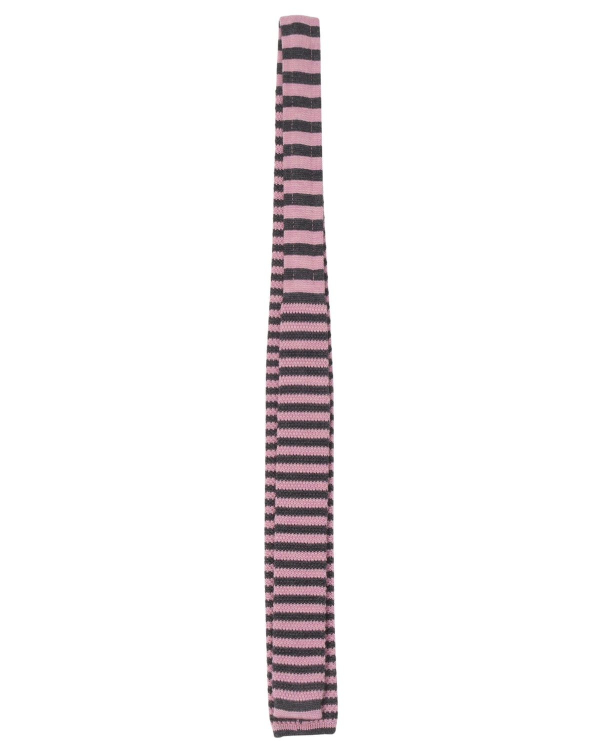 Embroidered Wool Tie