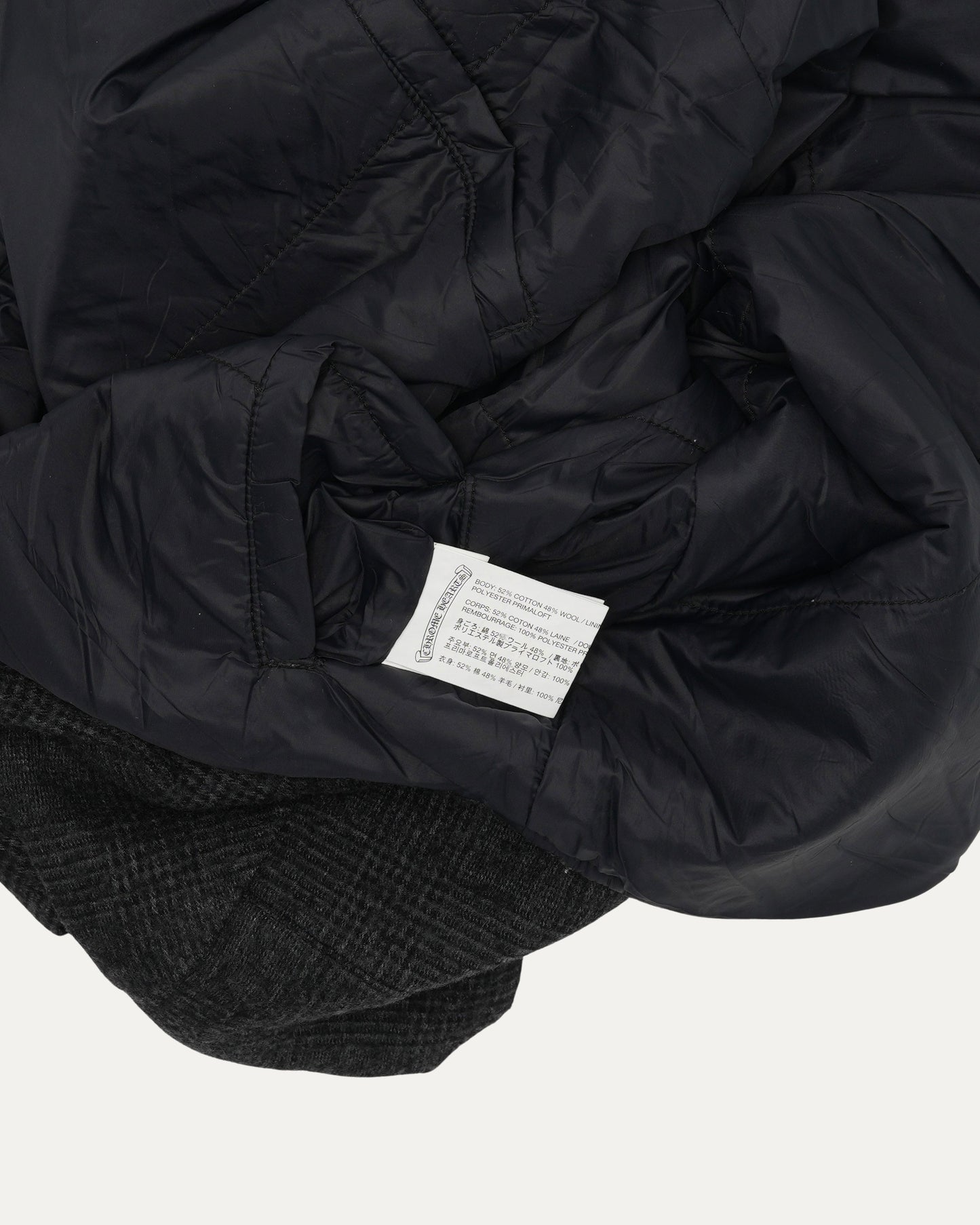 Reversible Plaid Insulated Shirt Jacket