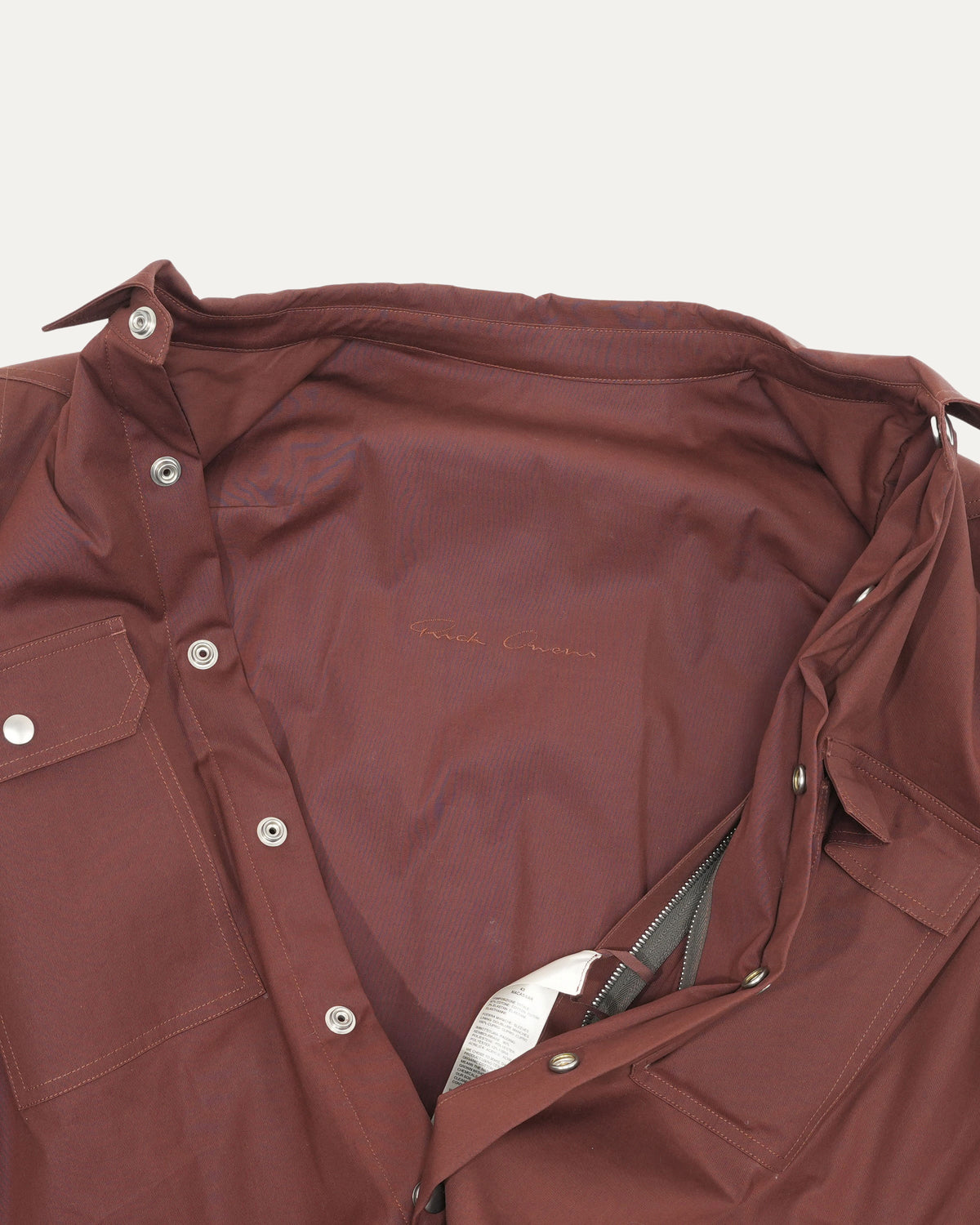 FW22 STROBE Snap-Front Padded Overshirt
