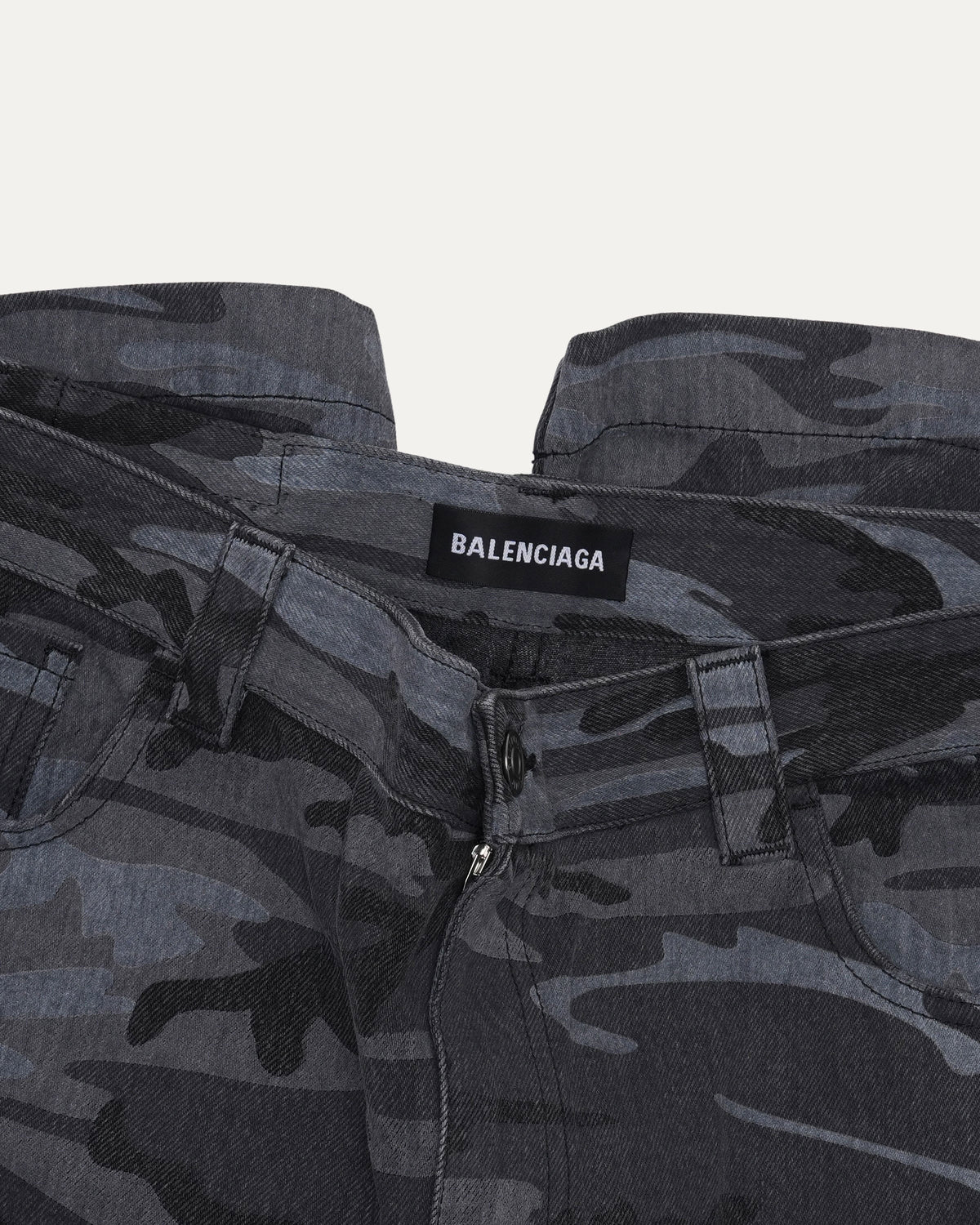 Camouflage Jeans Shorts