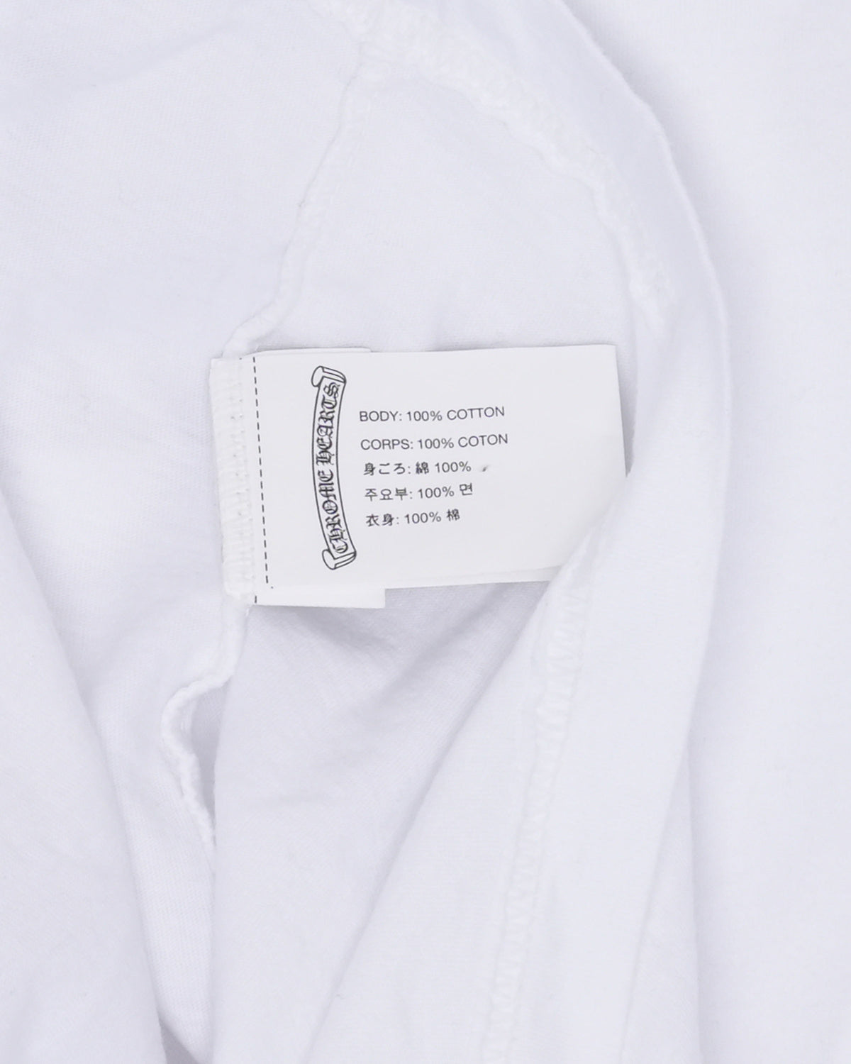 Neck Logo Long Sleeve T-Shirt