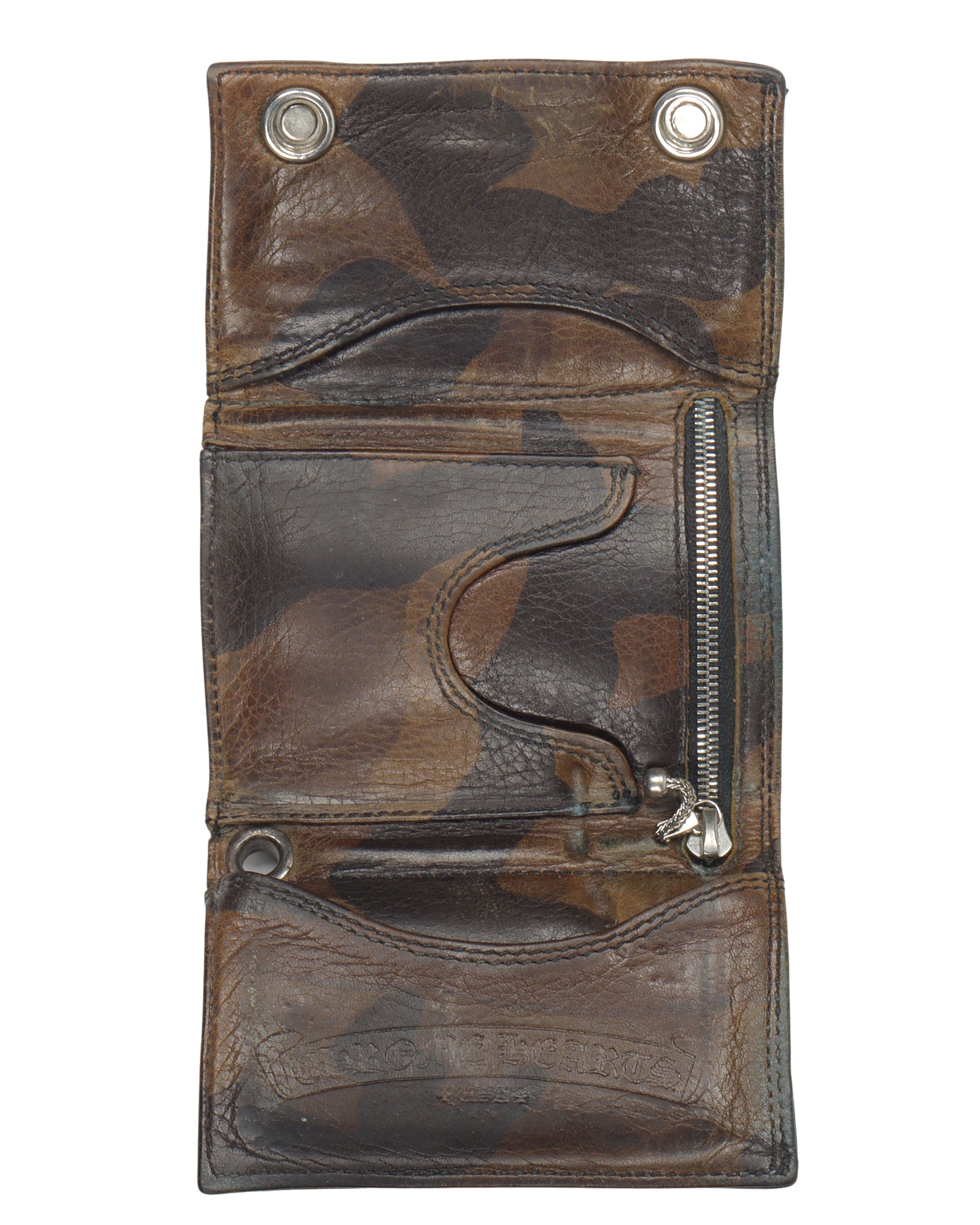 Camouflage Cross Patch Wallet