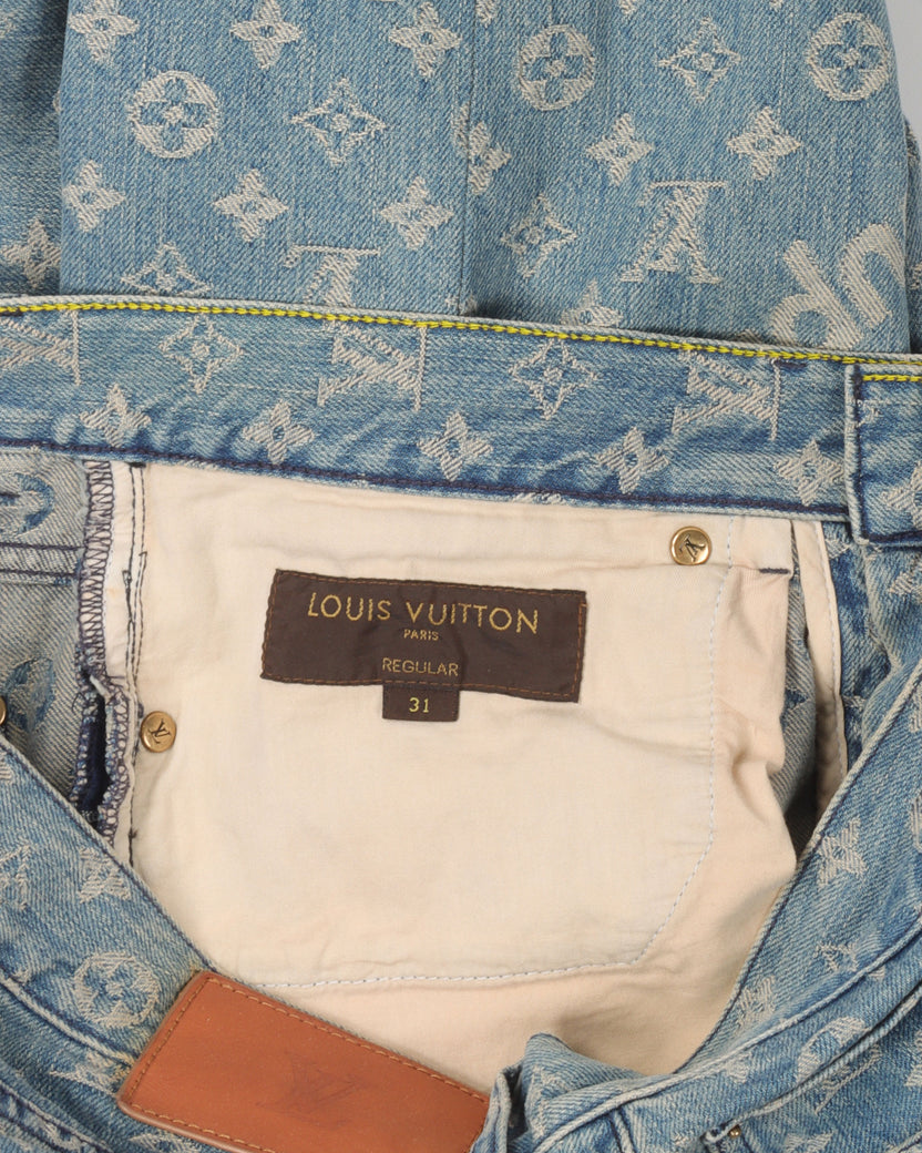 Supreme Monogram Denim Jeans