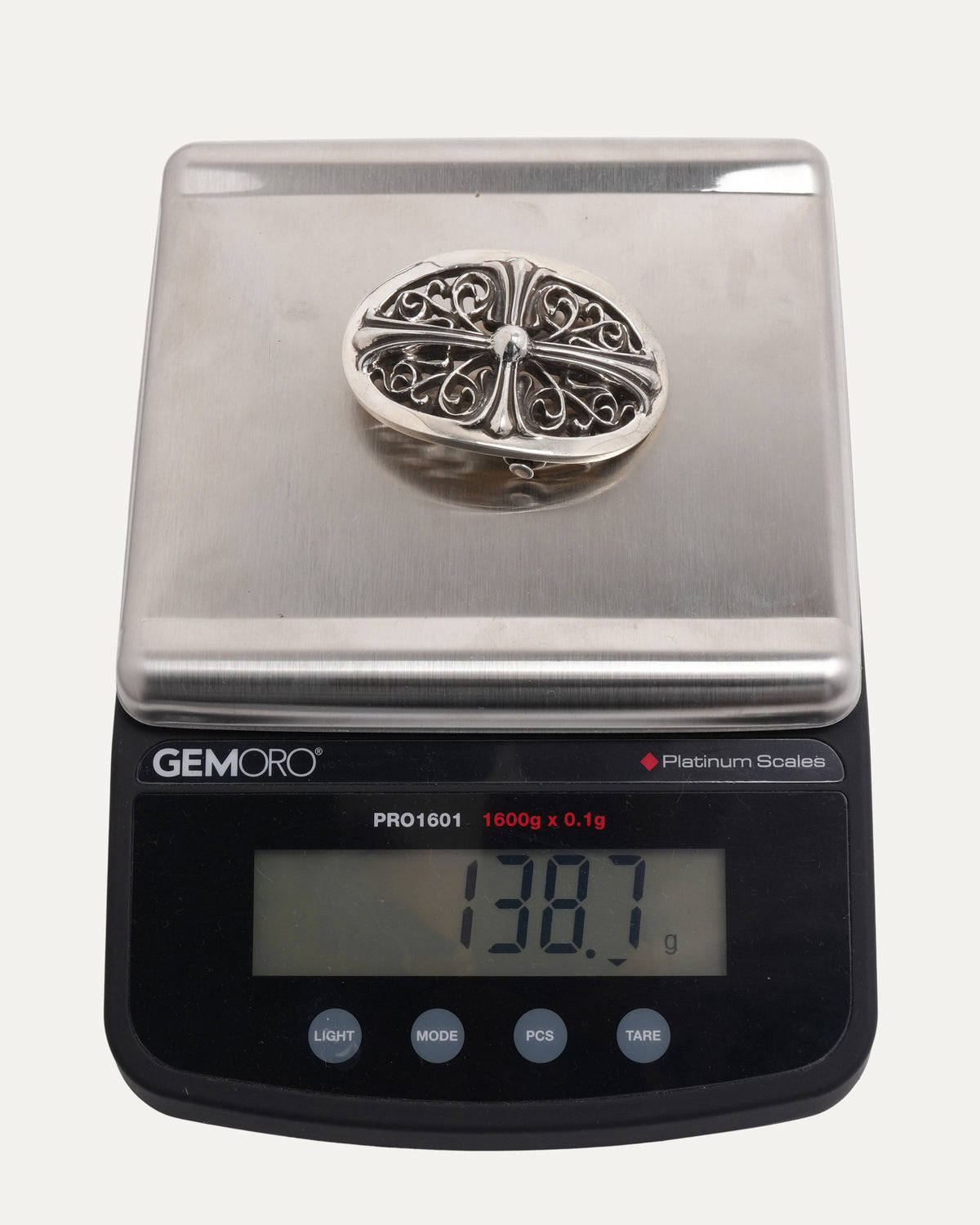 Oval Cross Belt Buckle