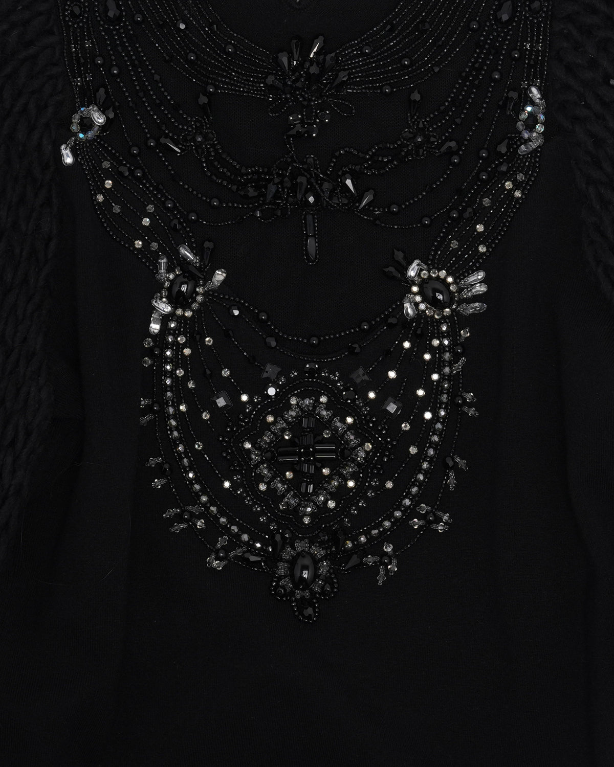 FW 2003 Embellished Knit Runway Top