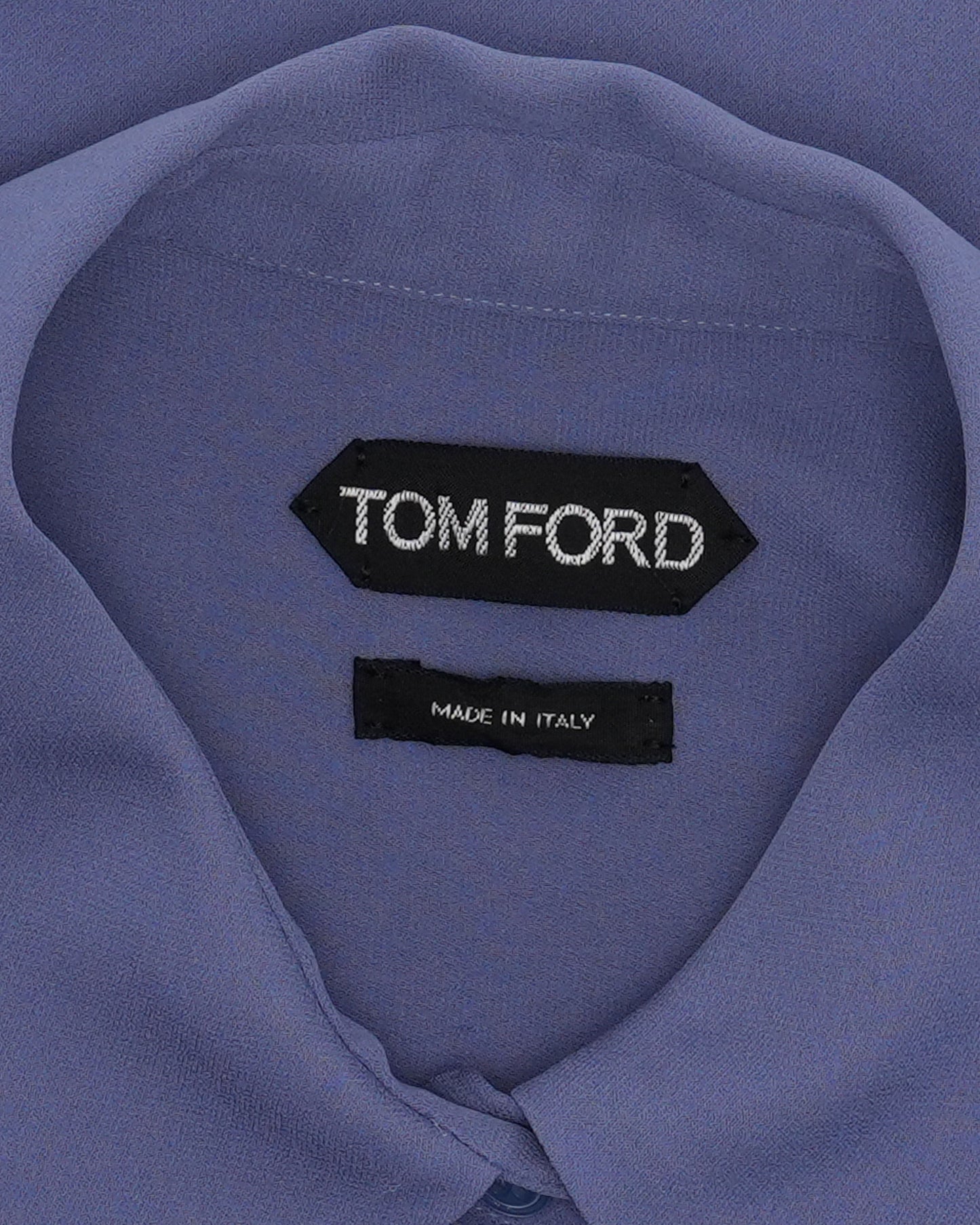 Silk Hidden Placket Shirt