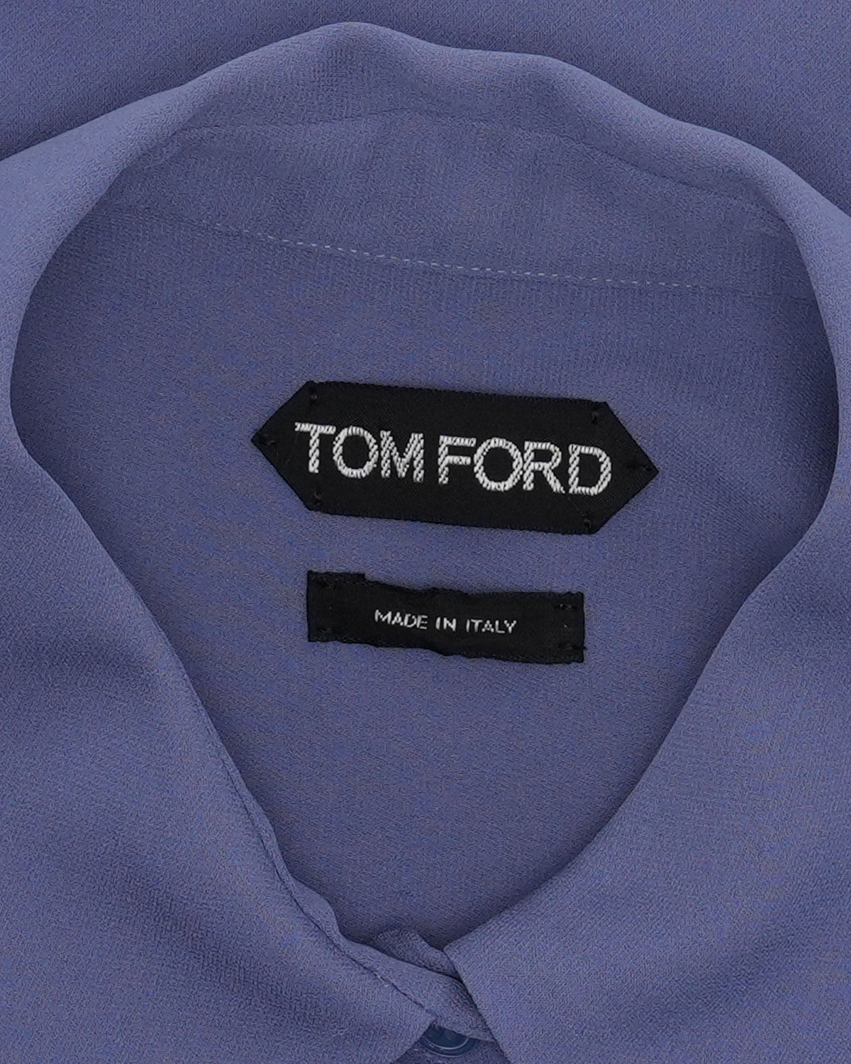 Silk Hidden Placket Shirt