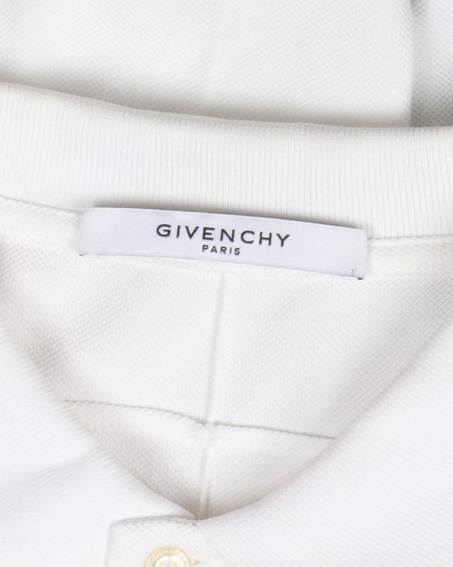 Striped Sleeve Star Logo Polo Shirt