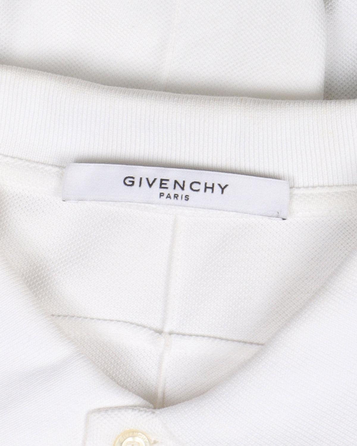 Striped Sleeve Star Logo Polo Shirt