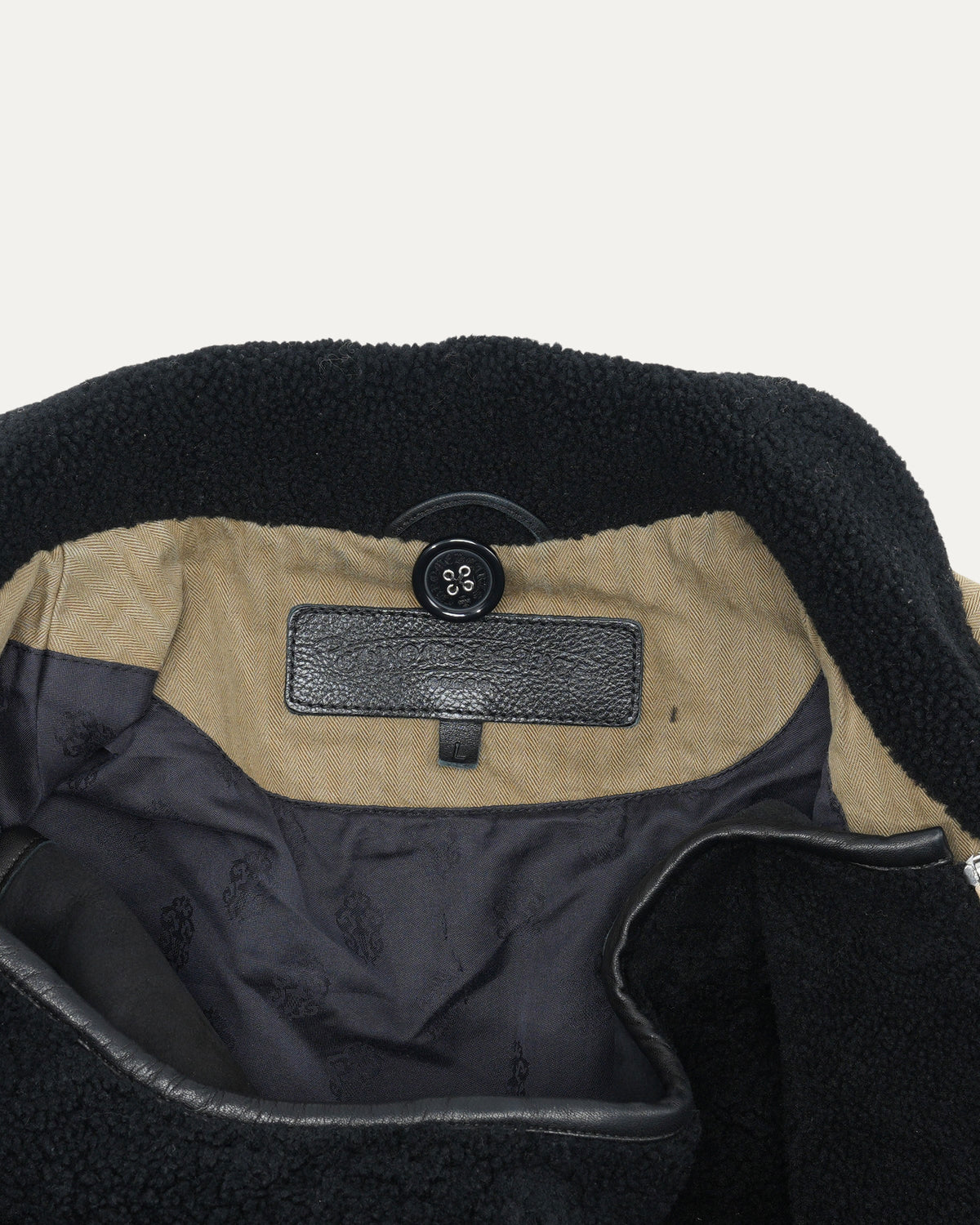 Shearling Lined HBT Give Me Fire Jacket
