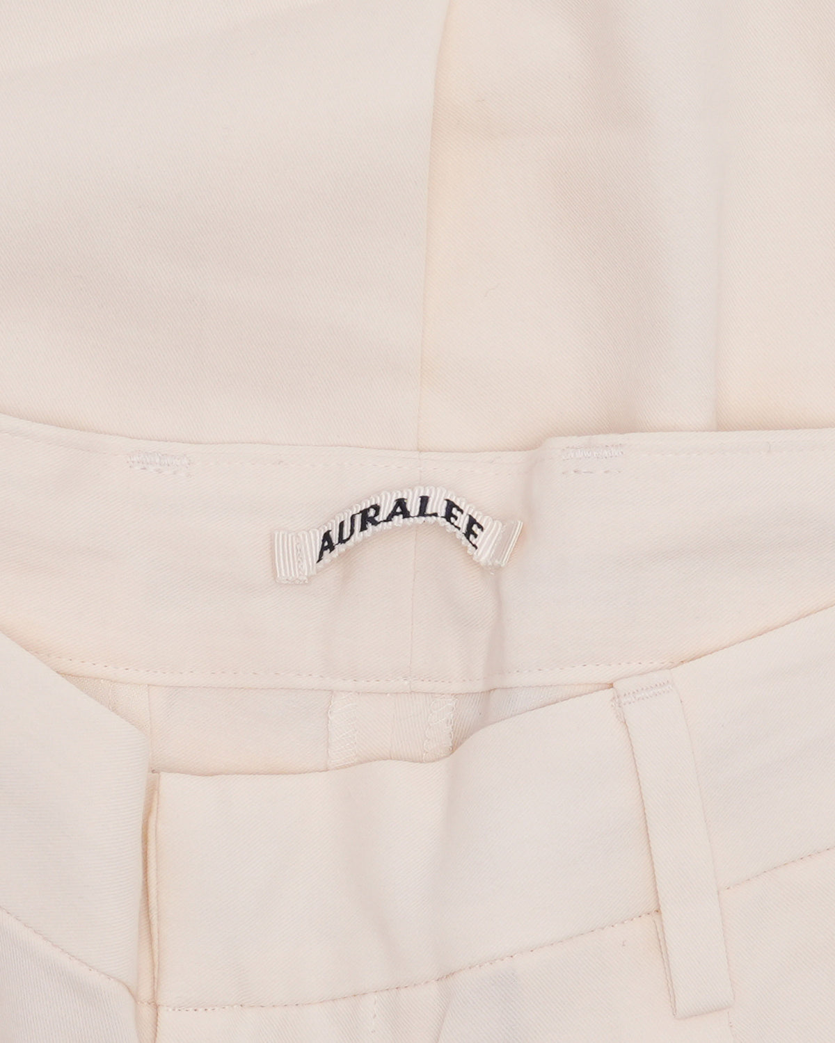 Cotton-Silk Blend Pleated Trouser