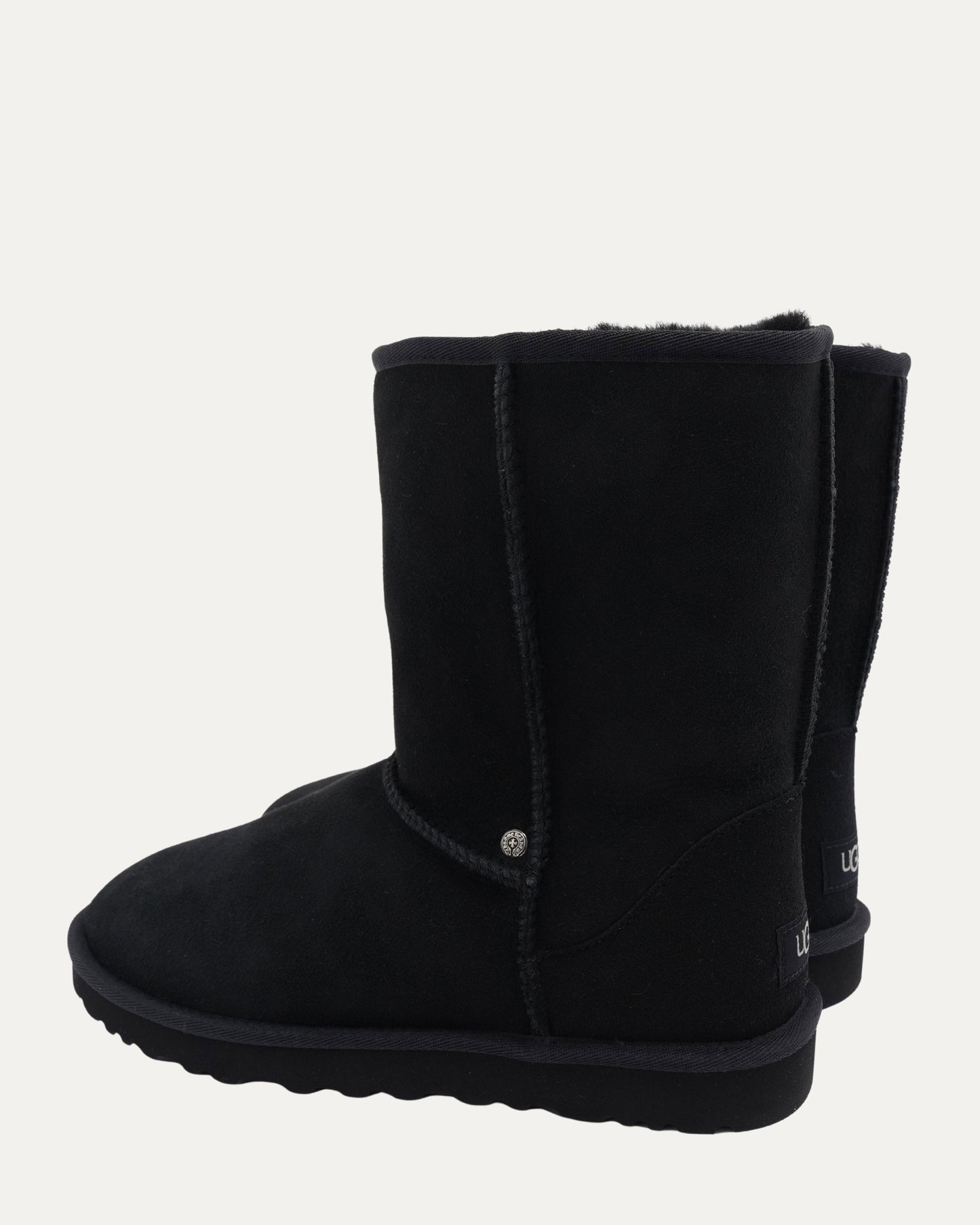 Cross Embellished Ugg Boots