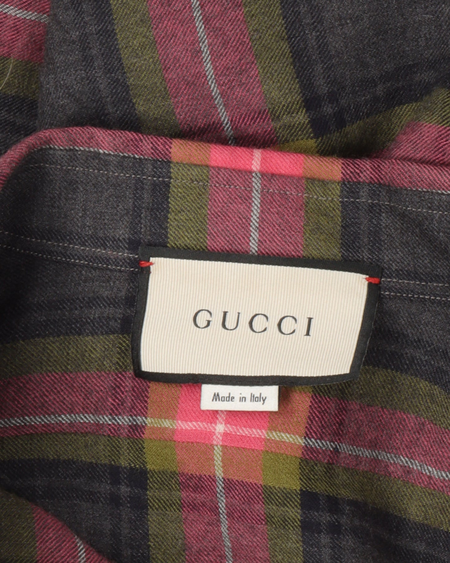 Embroidered Flannel Shirt