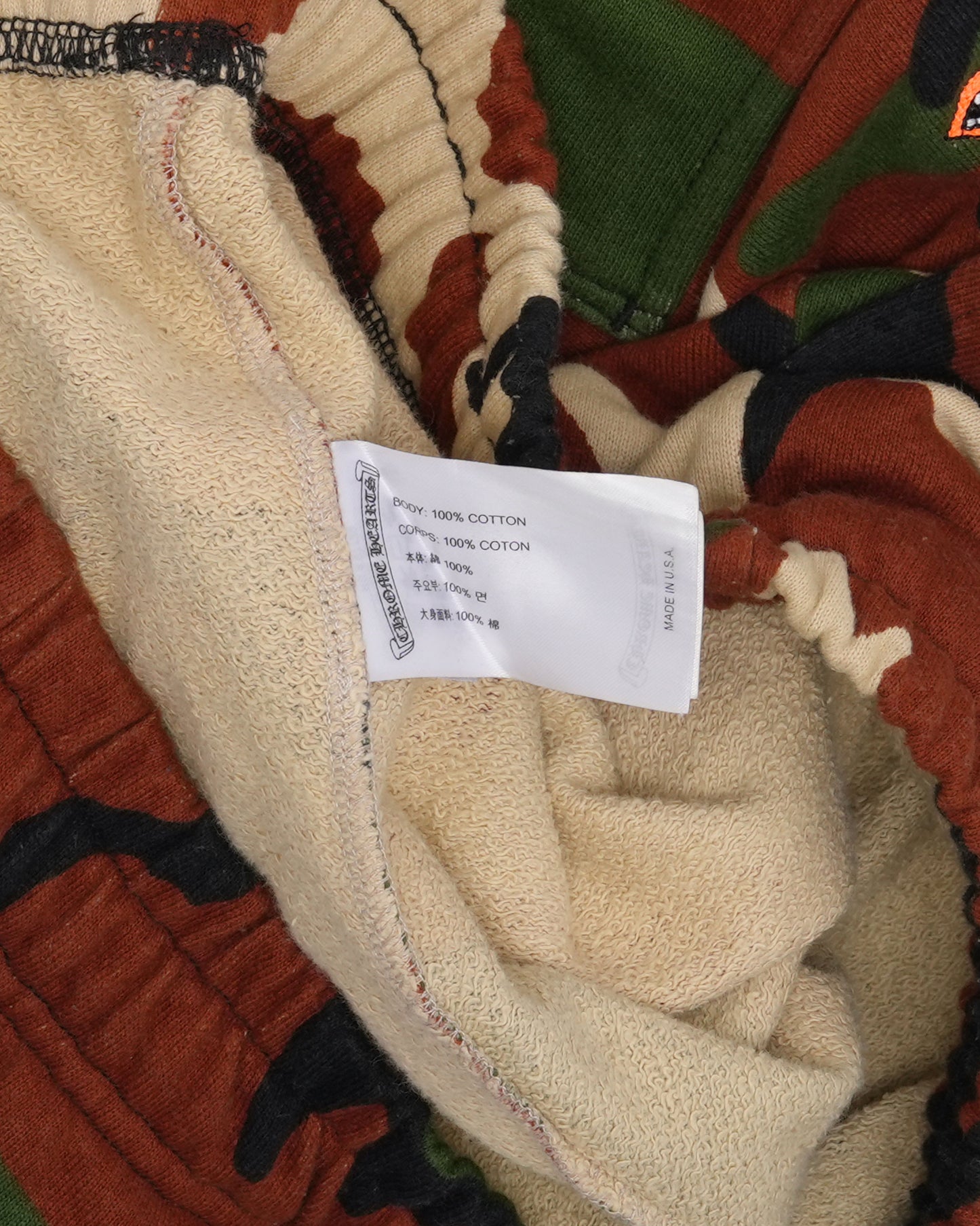 Matty Boy Camouflage Caution Cargo Sweatpants