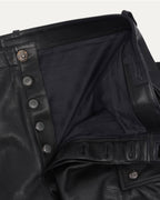 Leather Cargo Pants