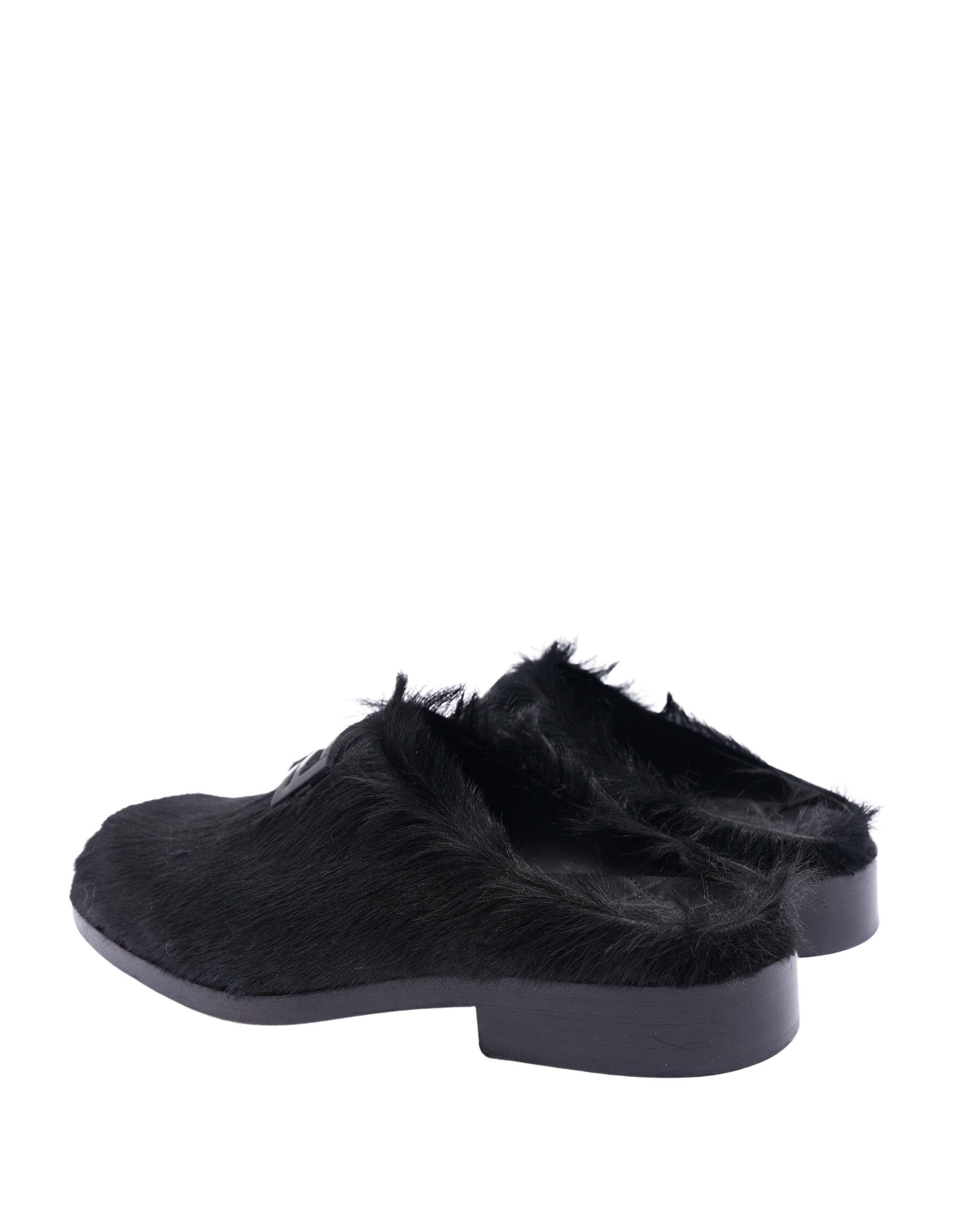 Pony Hair Mules