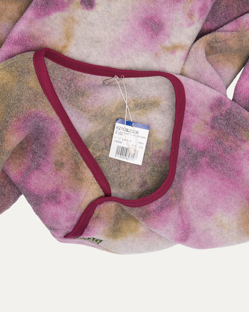 Tie Dye Peace Fleece Pullover