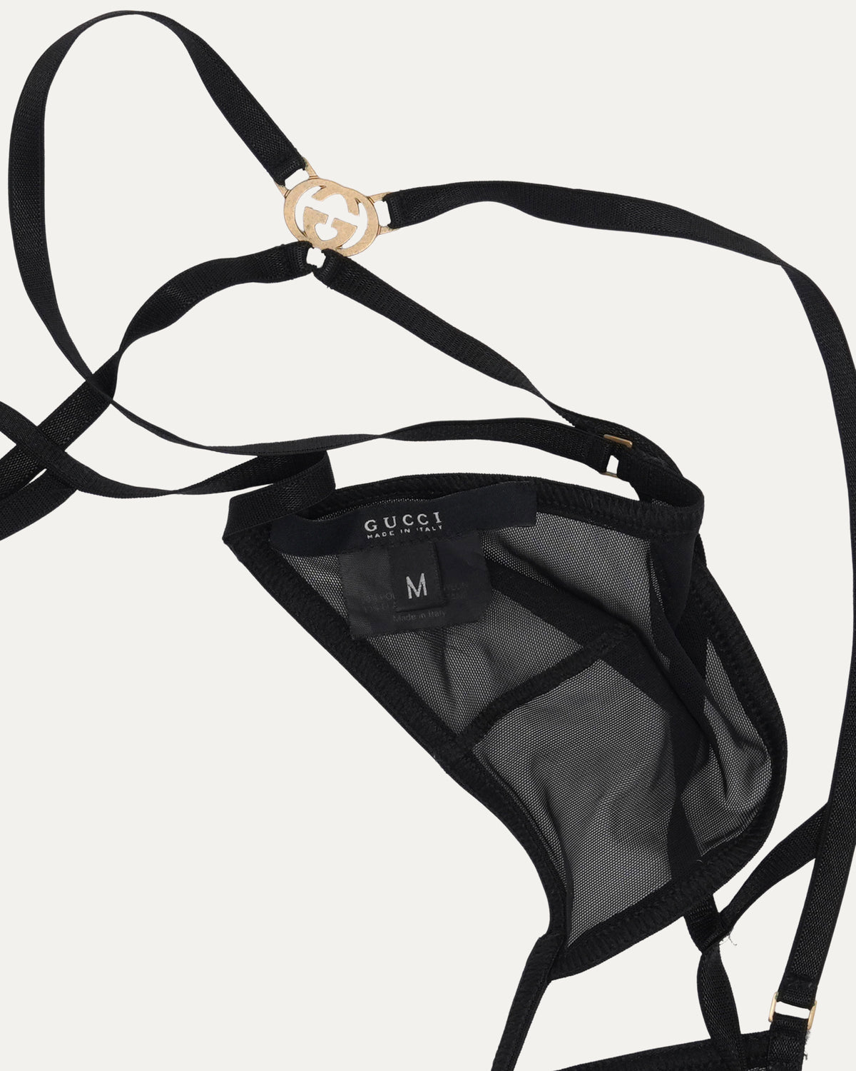 SS 2004 Mesh Logo Bralette