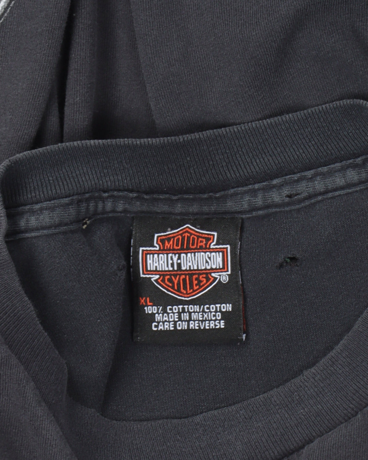 Harley Davidson Metallic Logo Long Sleeve T-Shirt