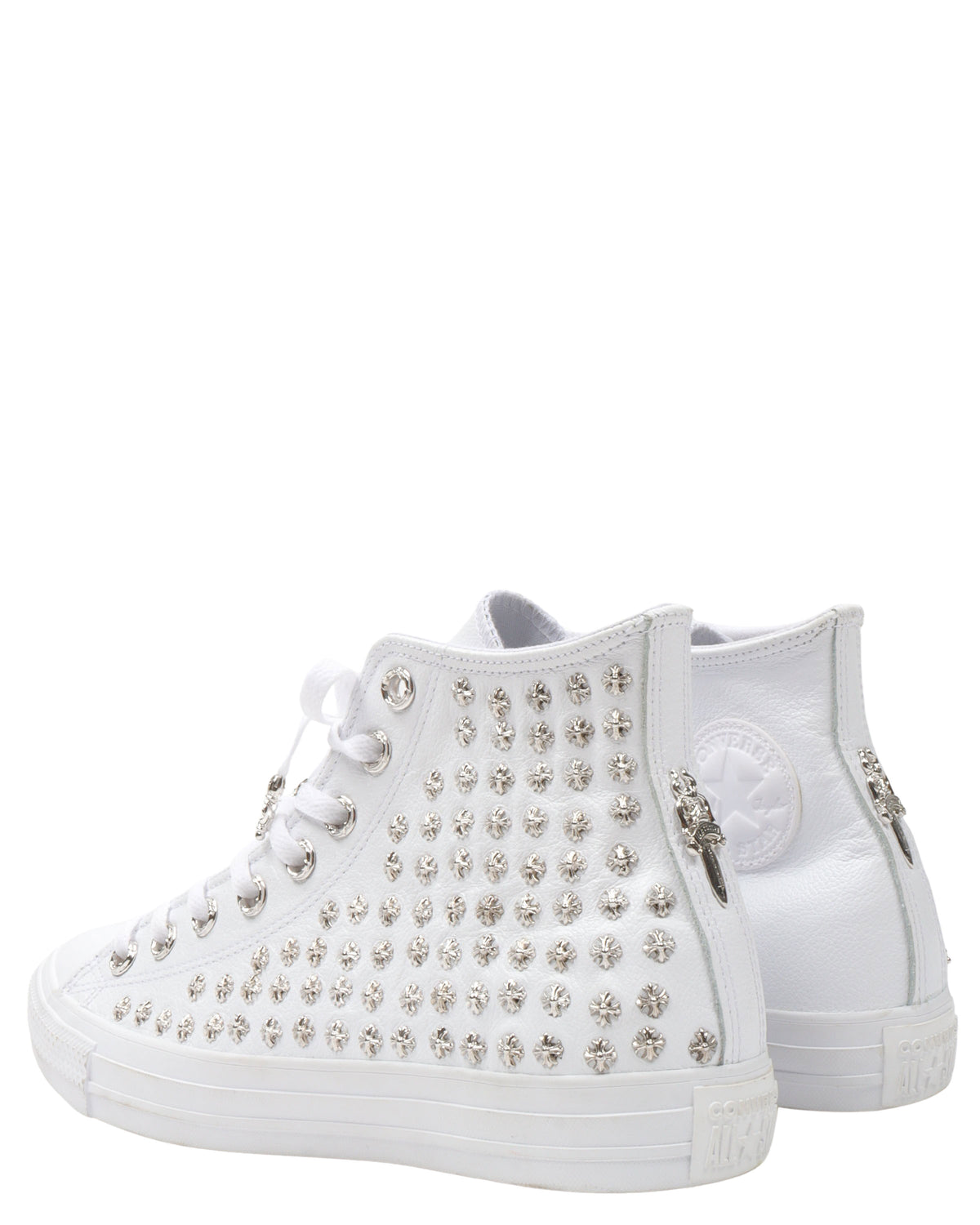 Embellished Leather Chuck Taylor Converse