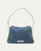 Denim Cross Patch Chicken Nugget Bag