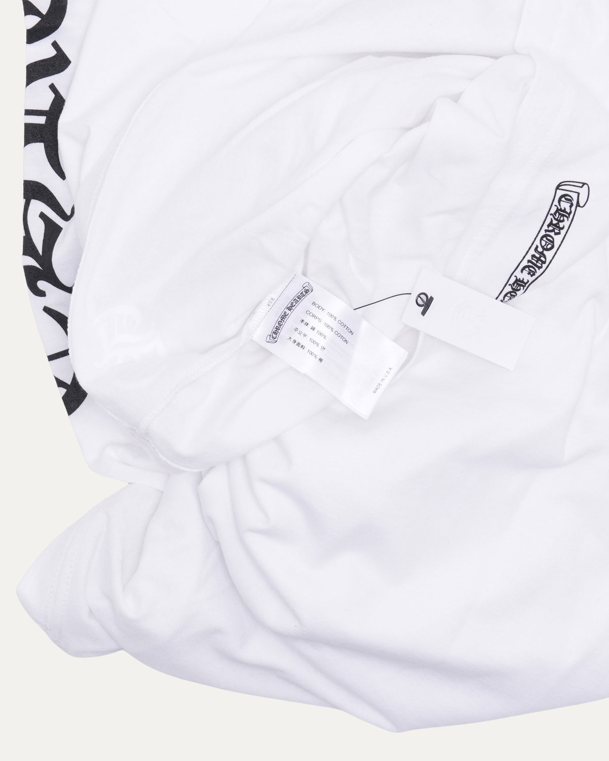 Neck Logo Long Sleeve T-Shirt