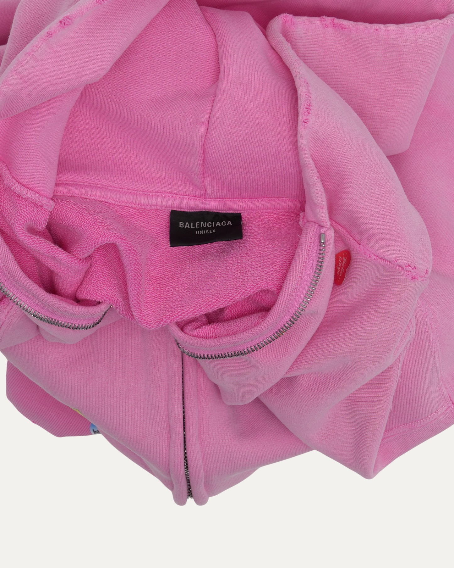 Fruit Sticker Zip Up Hoodie