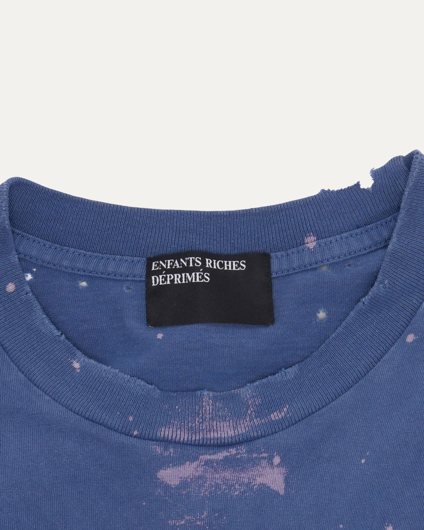 Distressed Logo Pocket T-Shirt