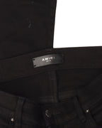 Lightly Distressed Denim Jeans