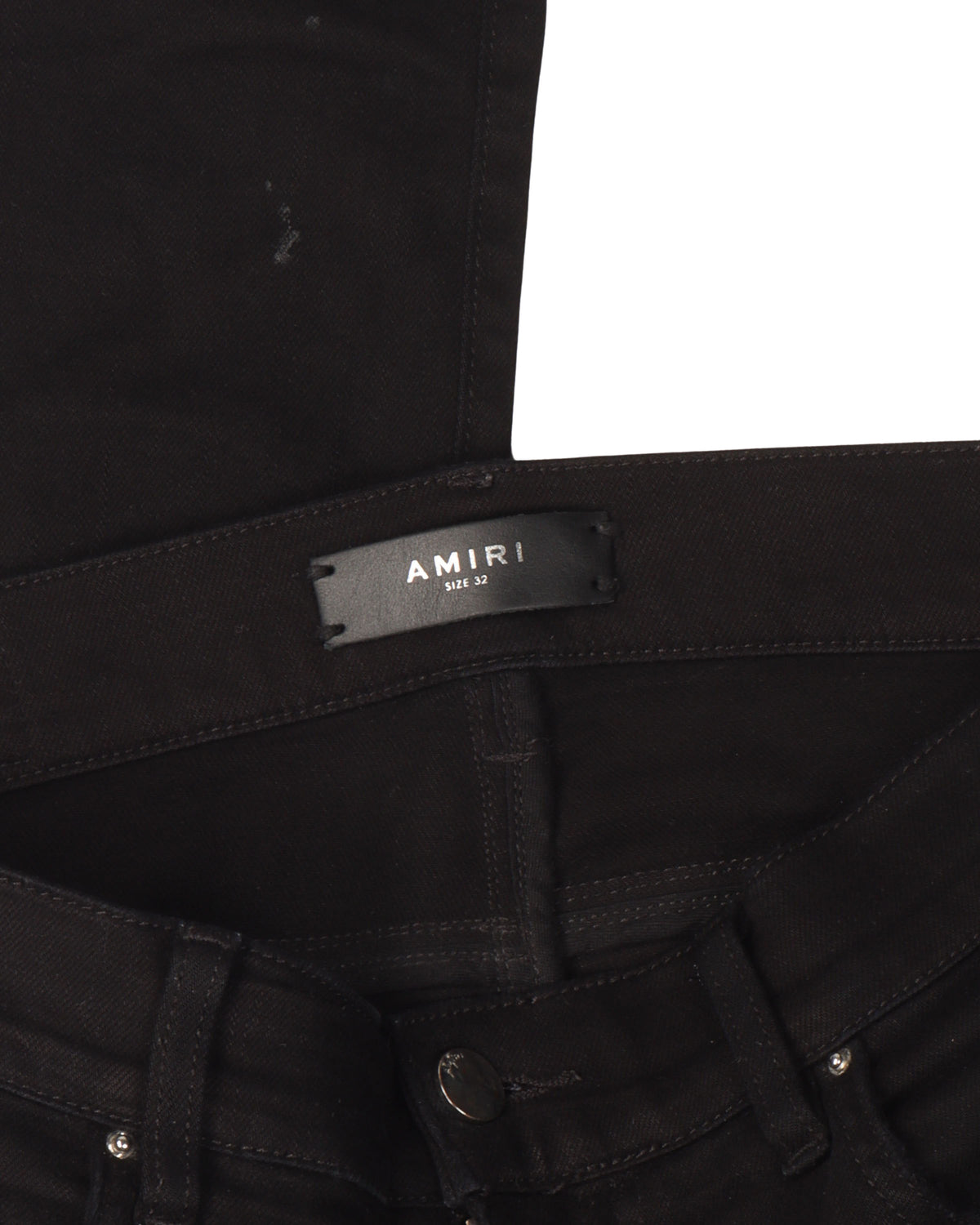 Lightly Distressed Denim Jeans