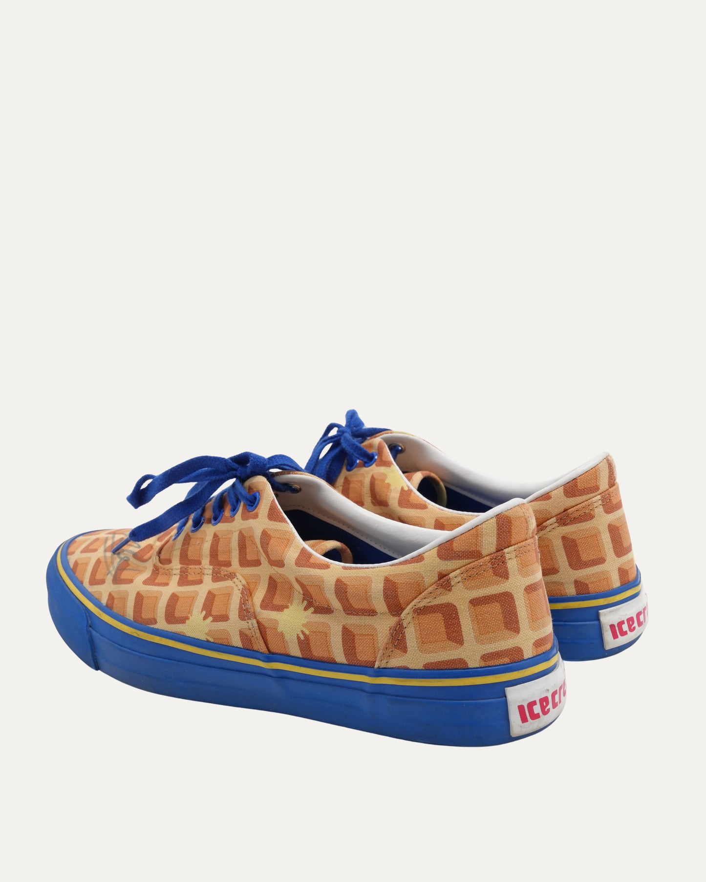Ice Cream Star Trak Autographed Waffle Sneakers