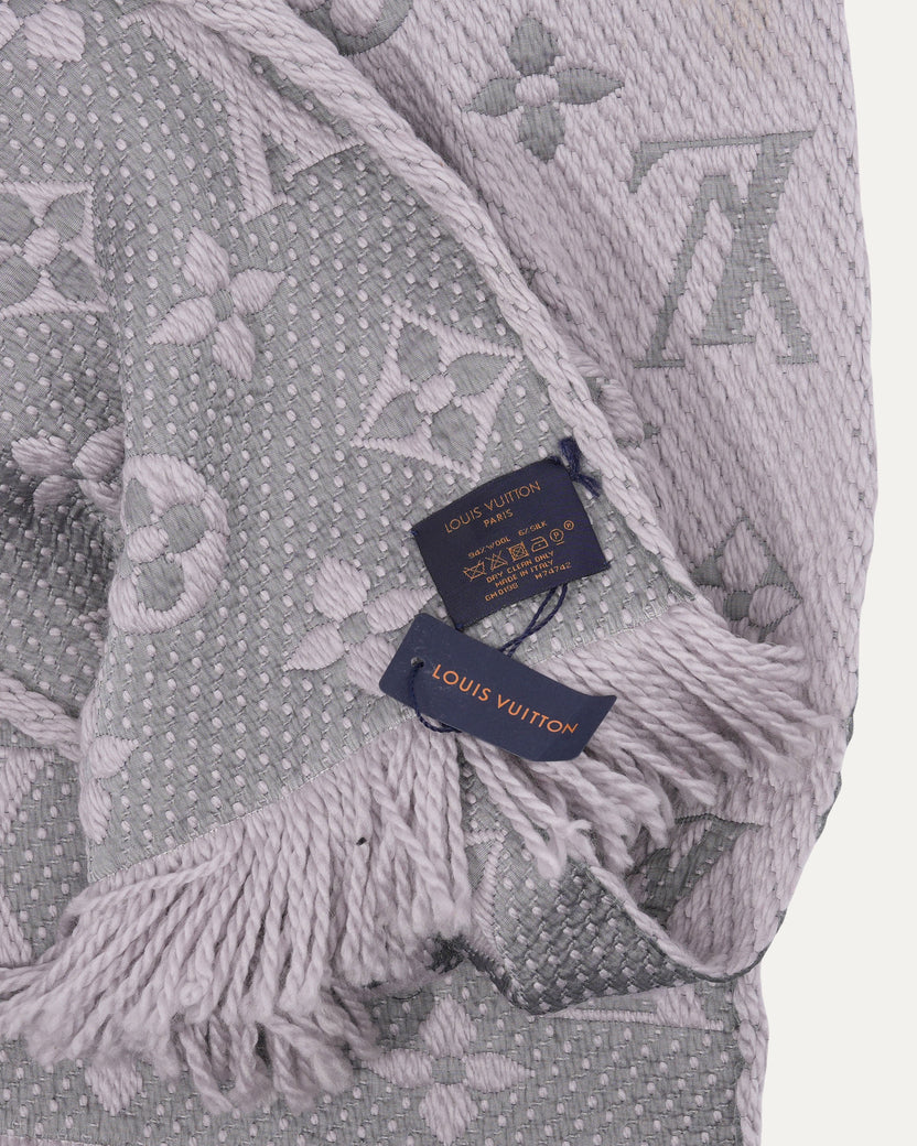 Jacquard Monogram Scarf