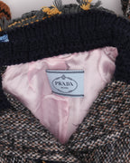 Multi Material Cardigan