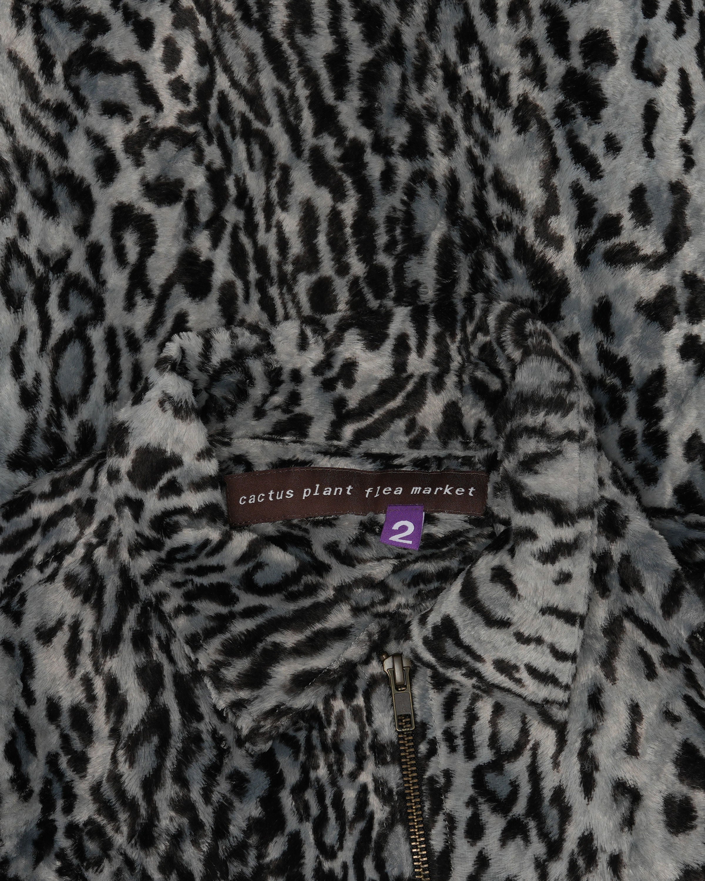 Human Made Leopard Ranch Zip Up Jacket