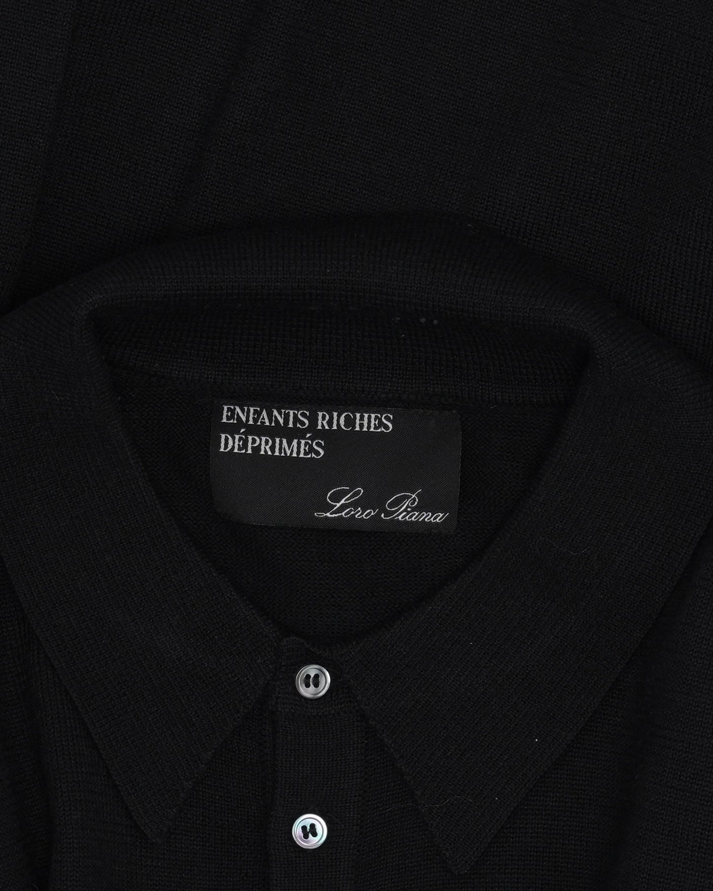 Loro Piana ‘Boy With the Chain’ Collared Sweater
