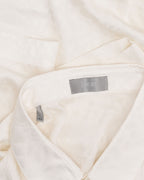 Tonal Leopard Silk Blend Short Sleeve Shirt