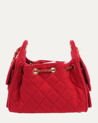 Felt Quilted Mini 25 Hobo Bag
