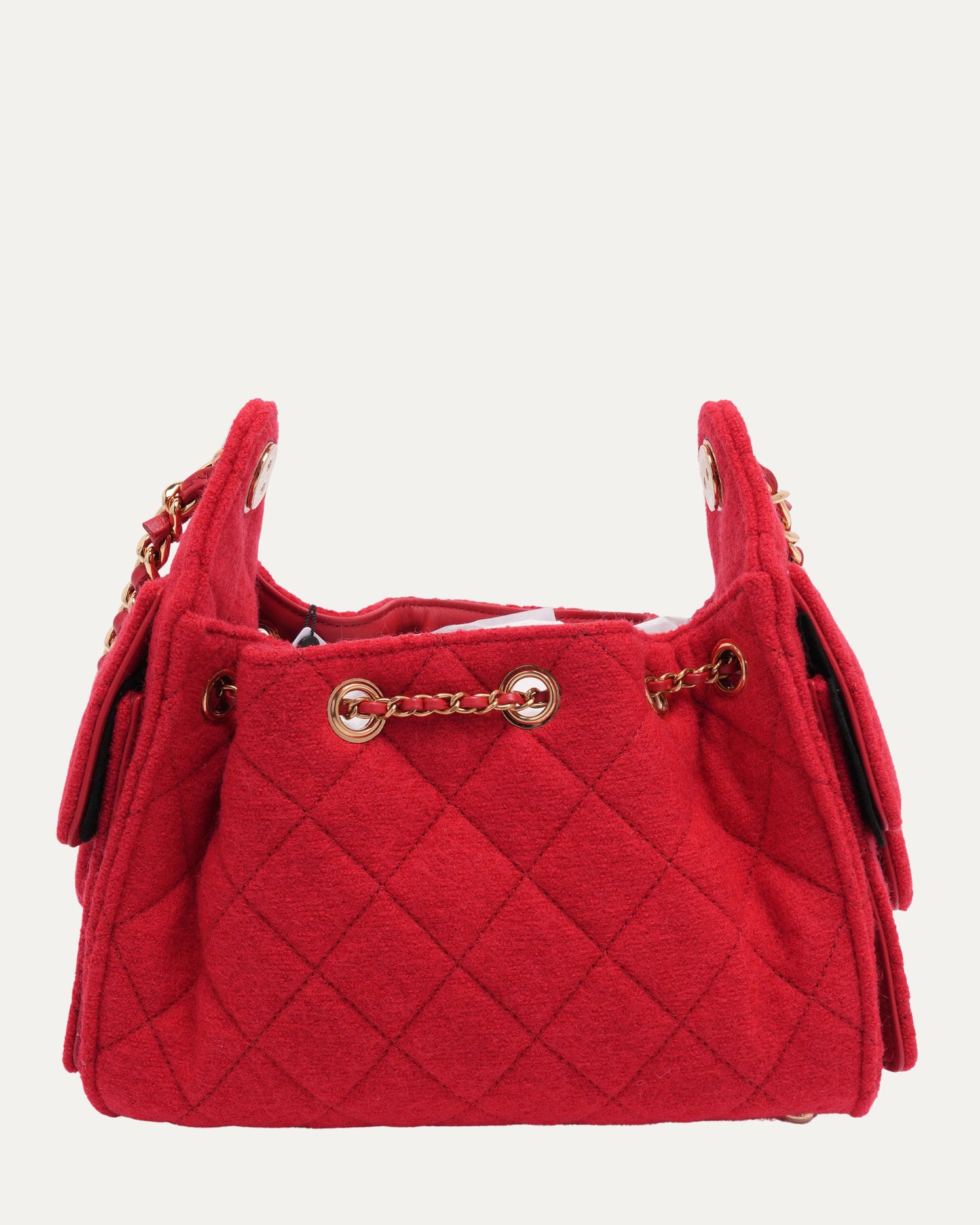 Felt Quilted Mini 25 Hobo Bag