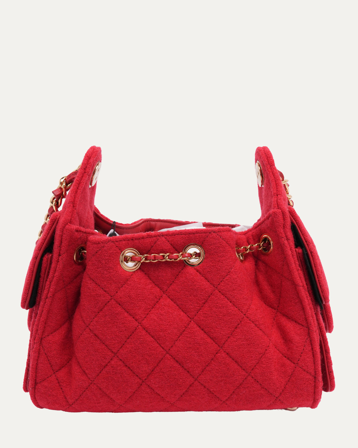 Felt Quilted Mini 25 Hobo Bag
