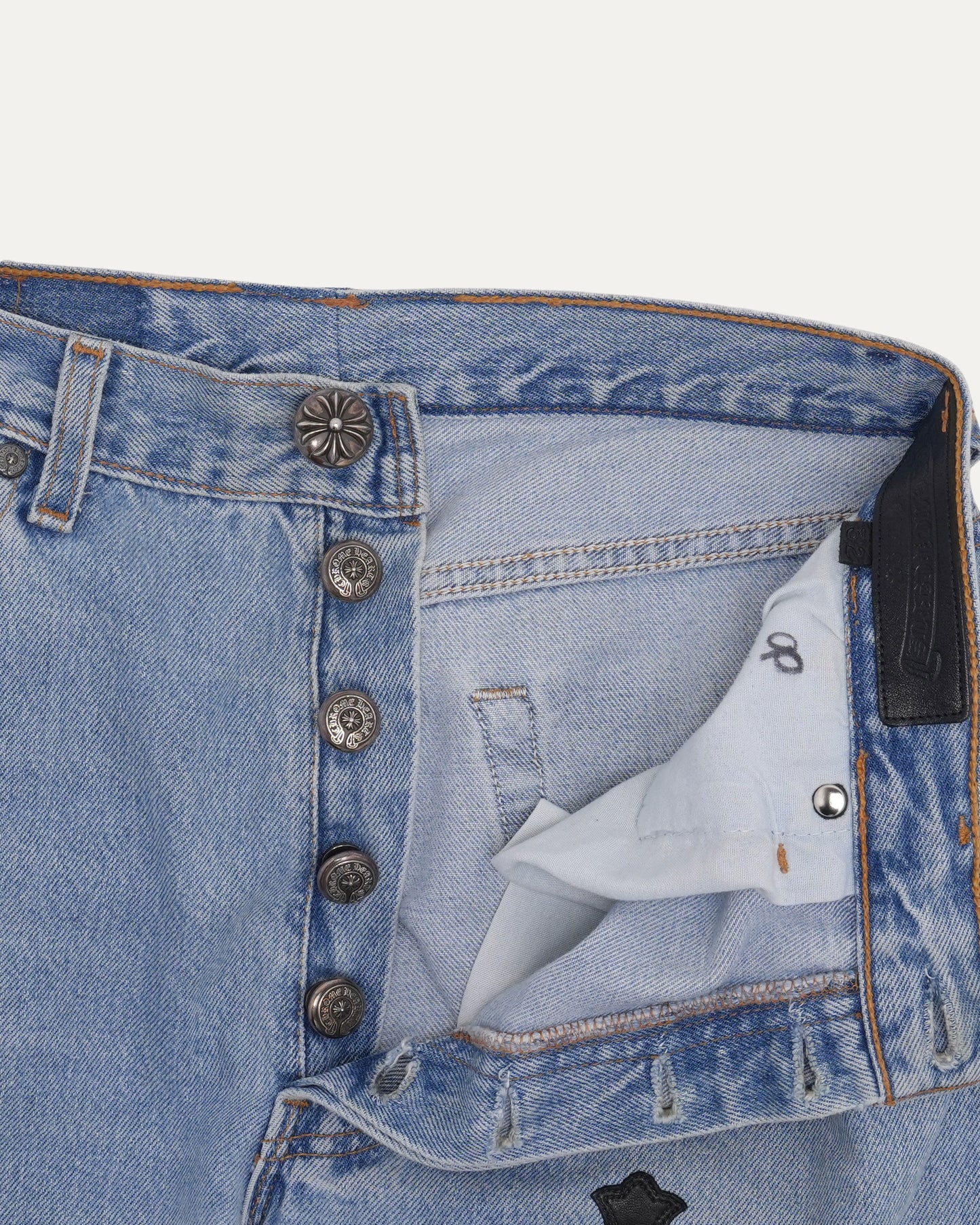 Levi's 501 Cross Patch Jeans