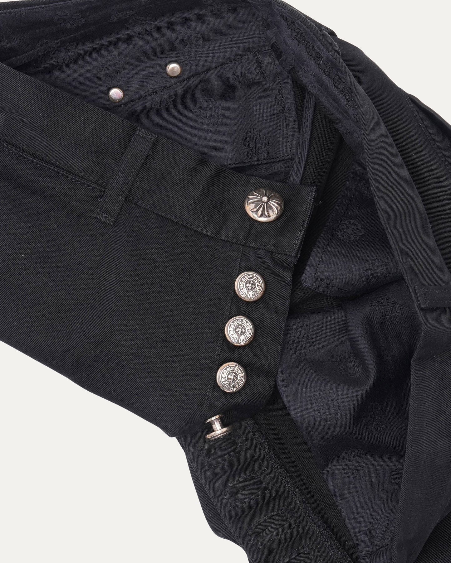 Raw Hem Chino Pants