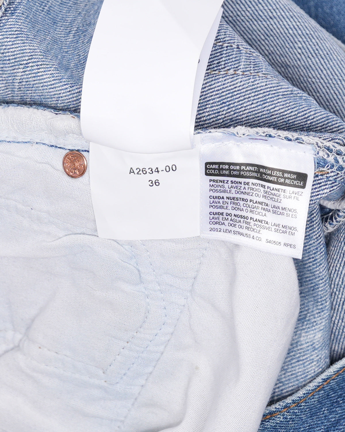 Levi's Cotton Wreath Jeans