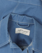 Contrast Stitch Trucker Jacket