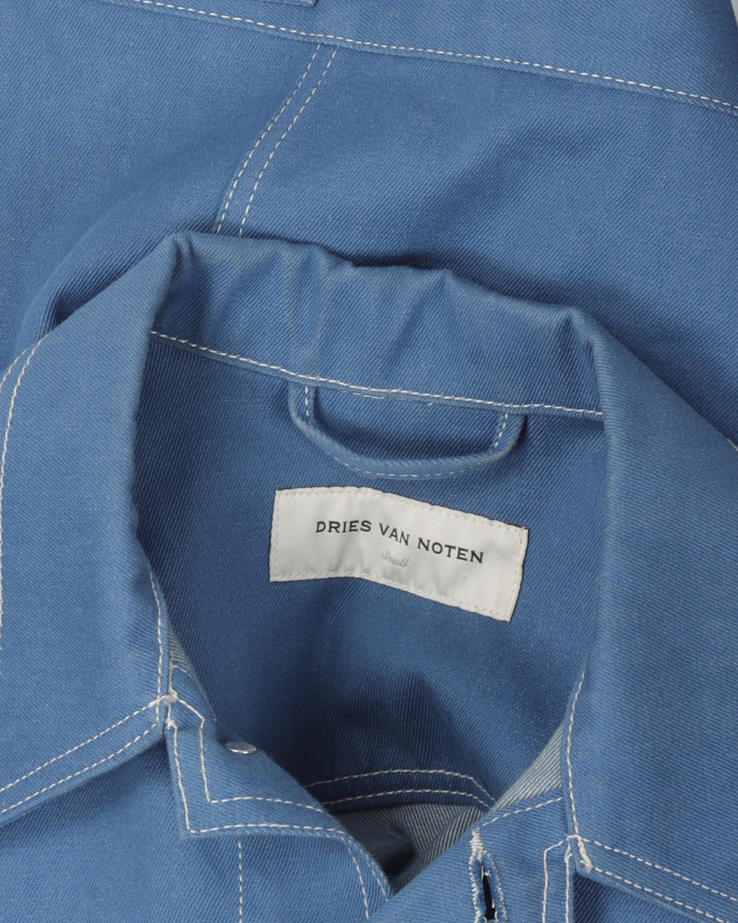 Contrast Stitch Trucker Jacket
