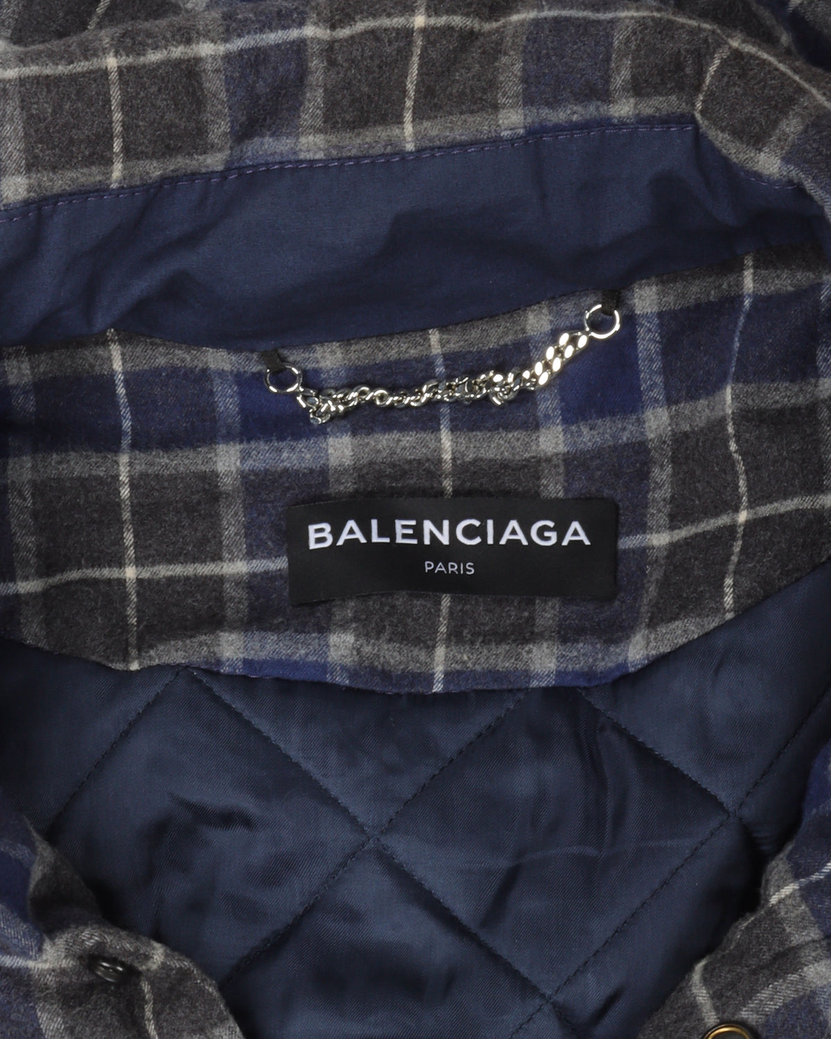 FW17 Quilted Padded Flannel Jacket
