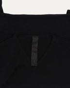 Rhinestone Hairy Cross Cashmere V-Neck Sweater